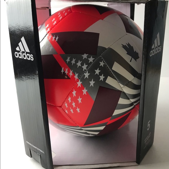 Adidas NATIVO MLS 2021 Soccer Match Ball Replica Club Red Size 5 - Picture 2 of 7